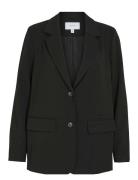 Vivar Loose Blazer-Noos Vila Black