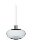 Pluto Candlestick Orrefors Grey