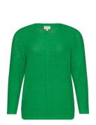 Carnew Foxy L/S Pullover Knt ONLY Carmakoma Green