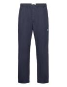 Lee Herringb Trousers Double A By Wood Wood Navy