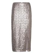 Adalynn Sequin Skirt French Connection Gold