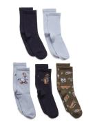 Nmmvagn 5P Sock Name It Navy