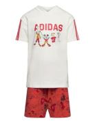 Lk Dy Mm T Set Adidas Performance Patterned