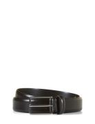 Leather Belt Allen Howard London Black