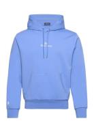 Logo Double-Knit Hoodie Polo Ralph Lauren Blue