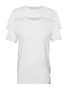 Bhdinton Crew Neck Tee 2-Pack Blend White