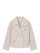 Camille Short Coat Once Untold Cream