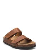 Sandal Nubuck Leather En Fant Brown