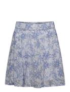 Skirt Flower Dobby Creamie Blue