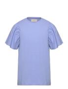 T-Shirt Ss Woven Creamie Blue