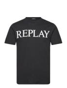 T-Shirt Regular Pure Logo Replay Black