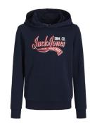 Jjelogo Sweat Hood 2 Col 23/24 Sn Mni Jack & J S Navy