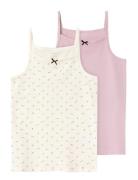 Nkfstrap Top 2P Buttercream Floral Noos Name It Patterned