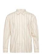 Os Compact Poplin Stripe Shirt GANT White