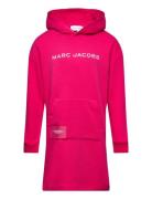 Hooded Dress Little Marc Jacobs Pink