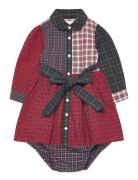 Plaid Poplin Fun Shirtdress & Bloomer Ralph Lauren Baby Patterned