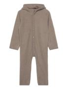 Wool Fleece Suit Ata Wheat Beige