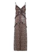 Hayes Recycled Maxi Dress Notes Du Nord Brown