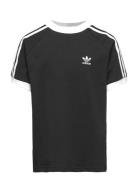 3 Stripes Tee Adidas Originals Black