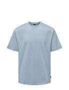 Onsfred Life Rlx Ss Tee Noos ONLY & SONS Blue