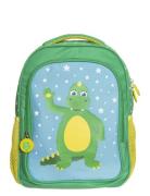 Bolibompa - Backpack With Reflecting Stars Teddykompaniet Green