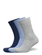 Jac Premium Socks 3 Pack Jack & J S Navy