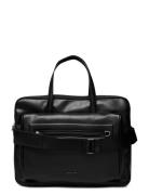 Ck Elevated Pu 2G Laptop Bag Calvin Klein Black