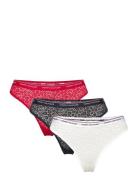 3 Pack Thong Lace Tommy Hilfiger White