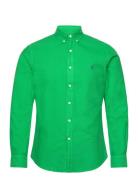 Slim Fit Garment-Dyed Oxford Shirt Polo Ralph Lauren Green