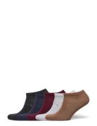 Tonal Logo Sneaker Socks 5-Pack GANT Patterned