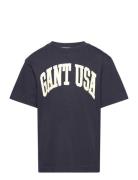 Over D Gant Usa T-Shirt GANT Navy