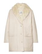 Reversible Leather Coat Les Coyotes De Paris Cream