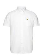Short Sleeve Oxford Shirt Lyle & Scott White