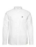 Cotton Linen Button Down Shirt Lyle & Scott White
