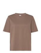 Vidarlene S/S T-Shirt Vila Brown