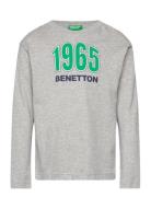 T-Shirt L/S United Colors Of Benetton Grey