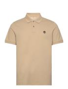 Millers River Pique Short Sleeve Polo Lemon Pepper Timberland Beige