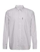 Day Striped Shirt Gots Double A By Wood Wood Grey