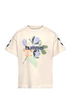 Hmlart Boxy T-Shirt S/S Hummel Beige