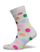 Big Dot Sock Happy Socks Grey
