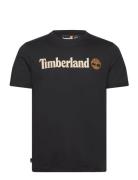 Kennebec River Linear Logo Short Sleeve Tee Black Timberland Black