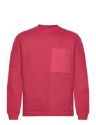 Round-Neck Sweater Héritage Armor Lux Red