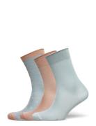 Glitter Socks 3-Pack Mp Denmark Blue