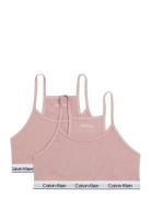 2Pk Racerback Bralette Calvin Klein Pink