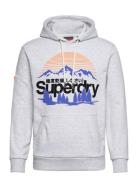Great Outdoors Graphic Hoodie Superdry Grey