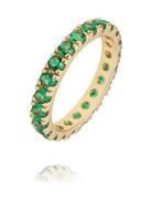 Elipse Ring Gold/Green Xs/50 Mockberg Gold