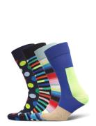 4-Pack New Classic Socks Gift Set Happy Socks Patterned