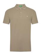 Short Sleeves T-Shirt United Colors Of Benetton Khaki