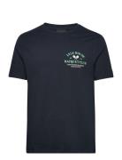 Racquet Club Graphic T-Shirt Lyle & Scott Navy
