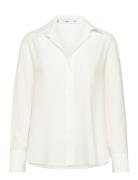 Lyocell Fluid Shirt Mango White